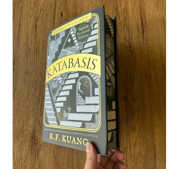Waterstones Special Signed Edition Katabasis By R.F. Kuang - Picture 1 of 9